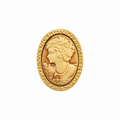 BROCHE CAMAFEO BEIGE