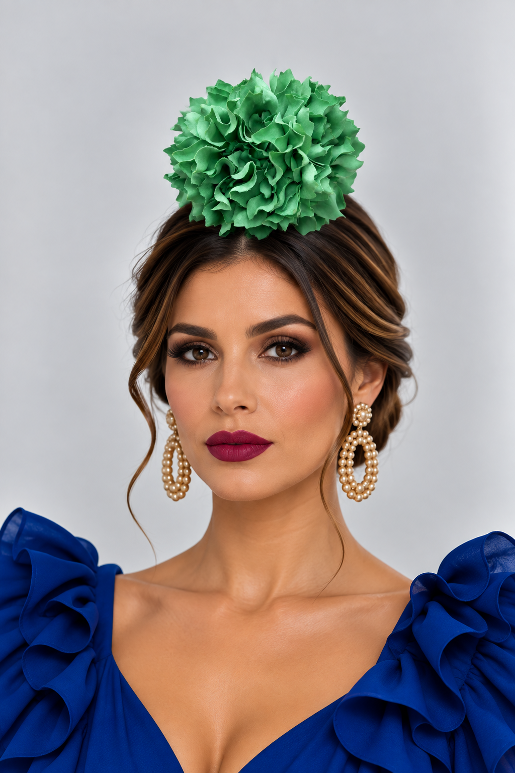 RAMILLETE DALIAS VERDE JABONOSO