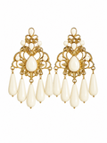 PENDIENTE JAZMIN BEIGE