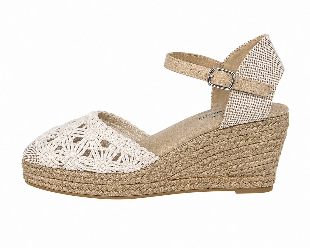 ESPARTO DE CROCHET BEIGE