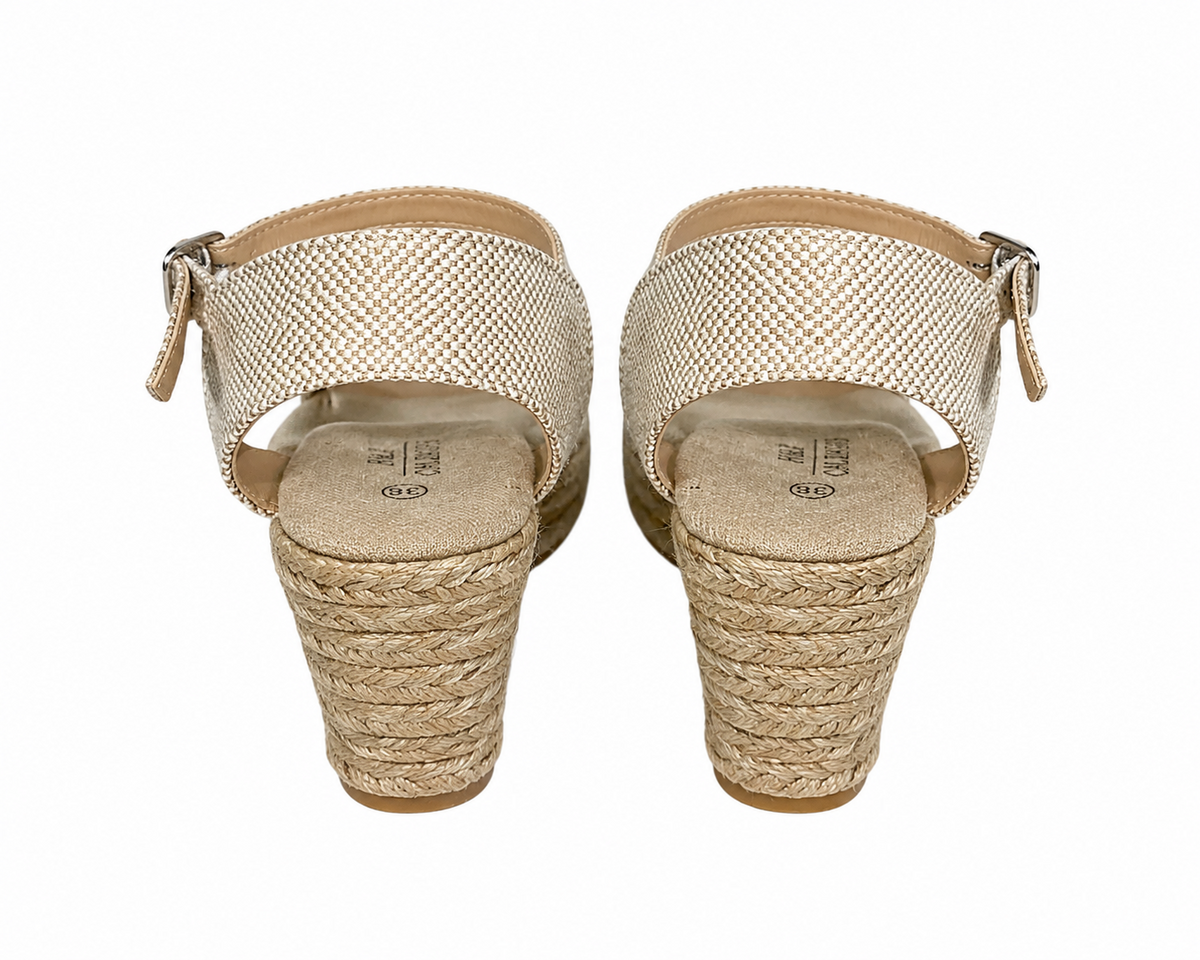 ESPARTO DE CROCHET BEIGE