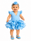 TRAJE FLAMENCA BEBE MARISOL CELESTE