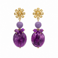 PENDIENTE NARCISO MORADO