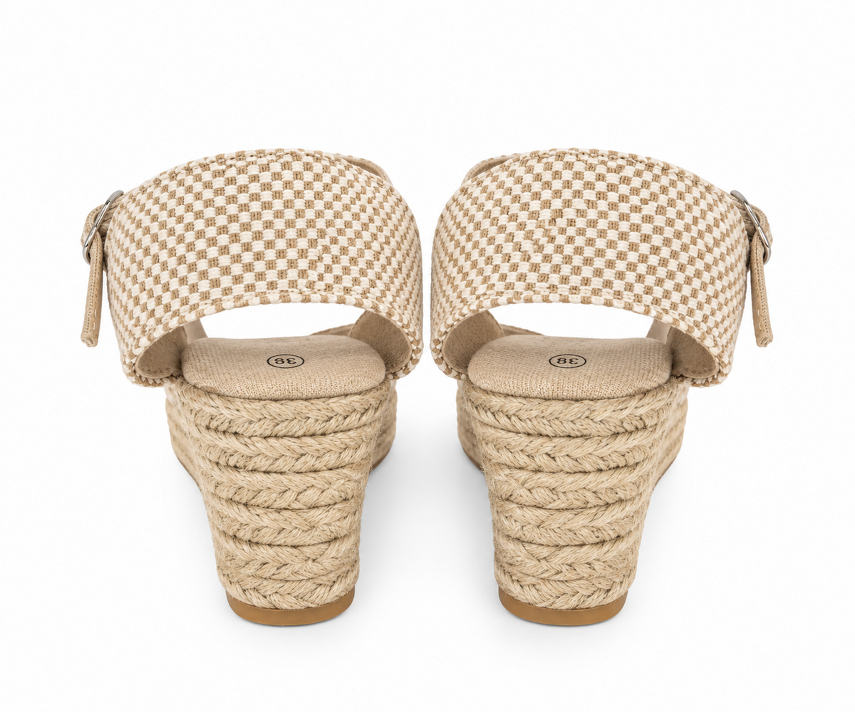 ESPARTO BORDADA BEIGE