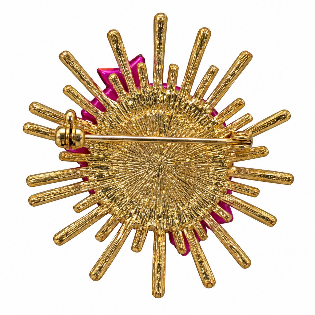 BROCHE SOL BUGANVILLA