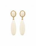 PENDIENTE NIÑA LAGRIMA BEIGE