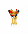 PEINA MINI MARIPOSA ROJA
