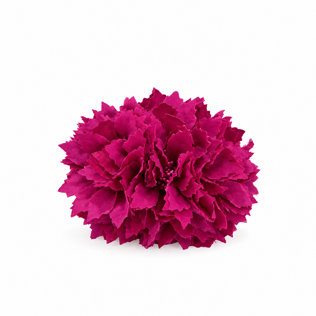 Ramillete dalias buganvilla para niña flamenca