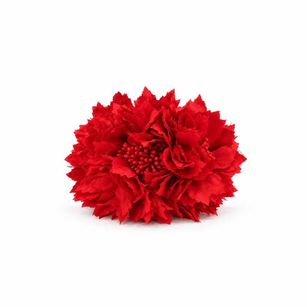 RAMILLETE NIÑA DALIAS ROJO