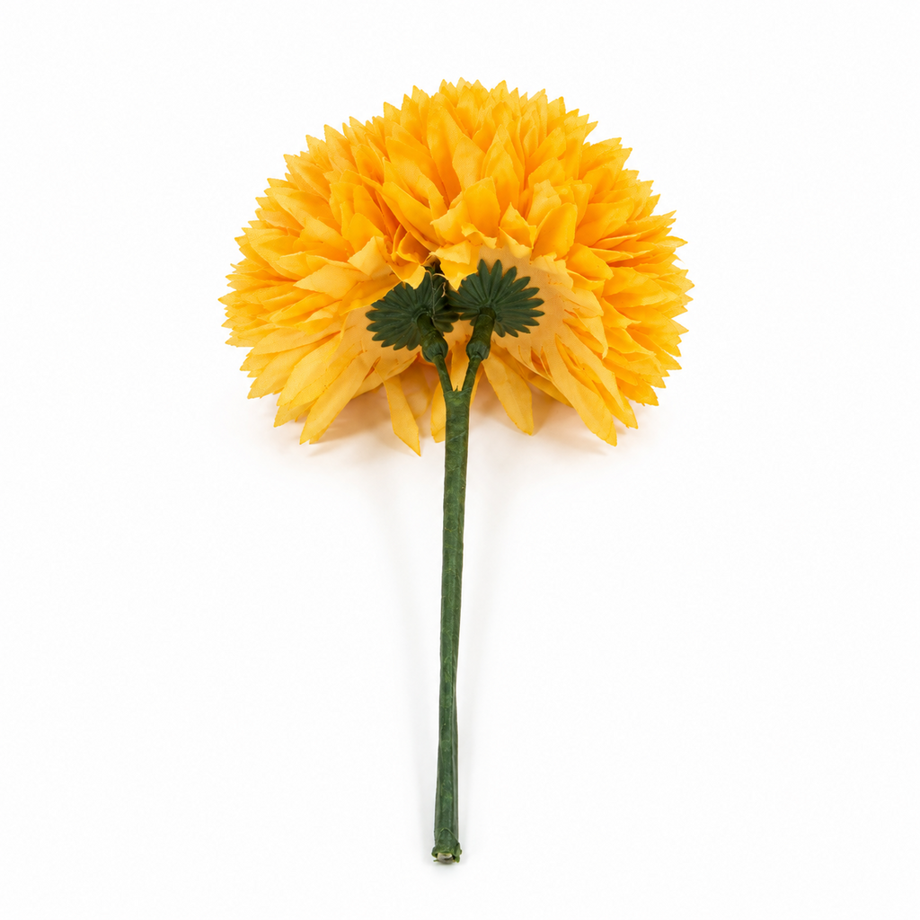 RAMILLETE NIÑA CRISANTEMOS AMARILLO