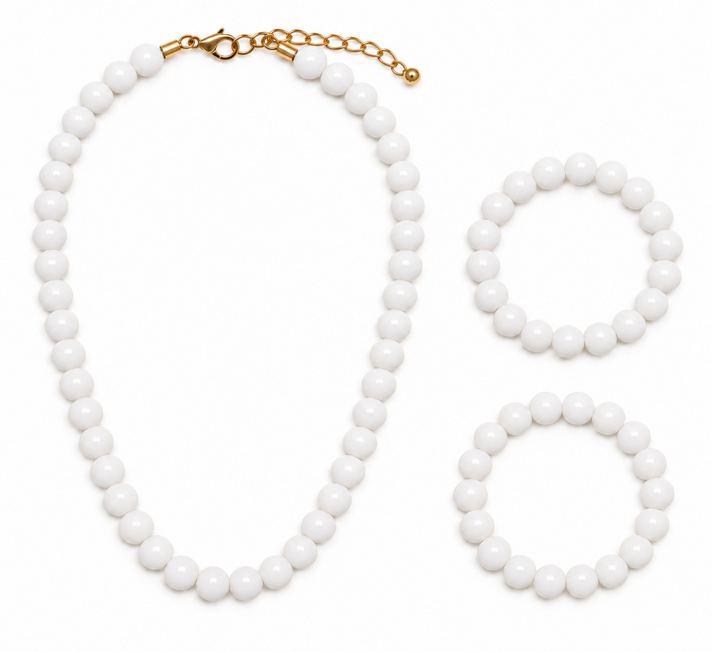 COLLAR NIÑA BLANCO