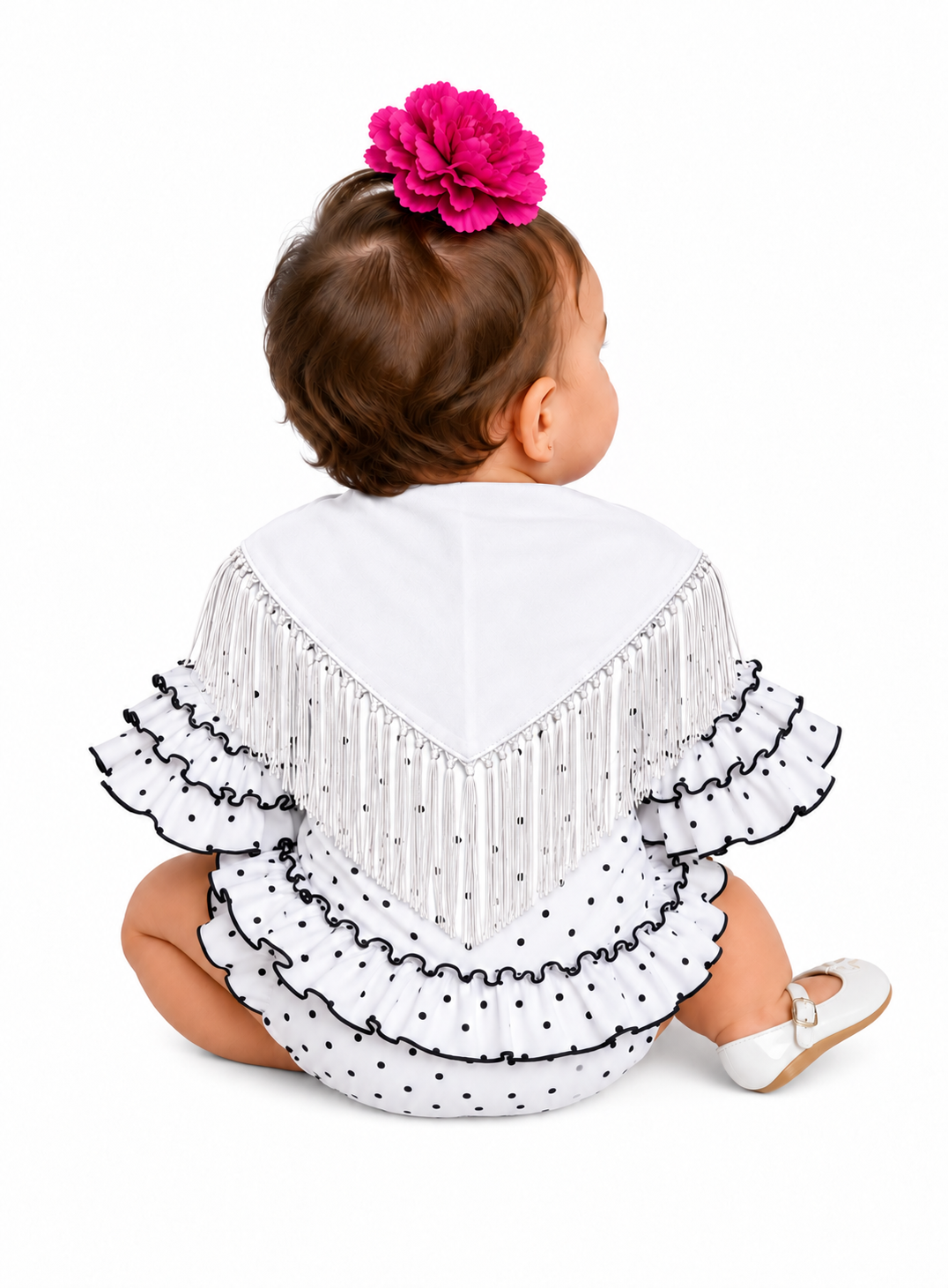 MANTON BEBE BLANCO