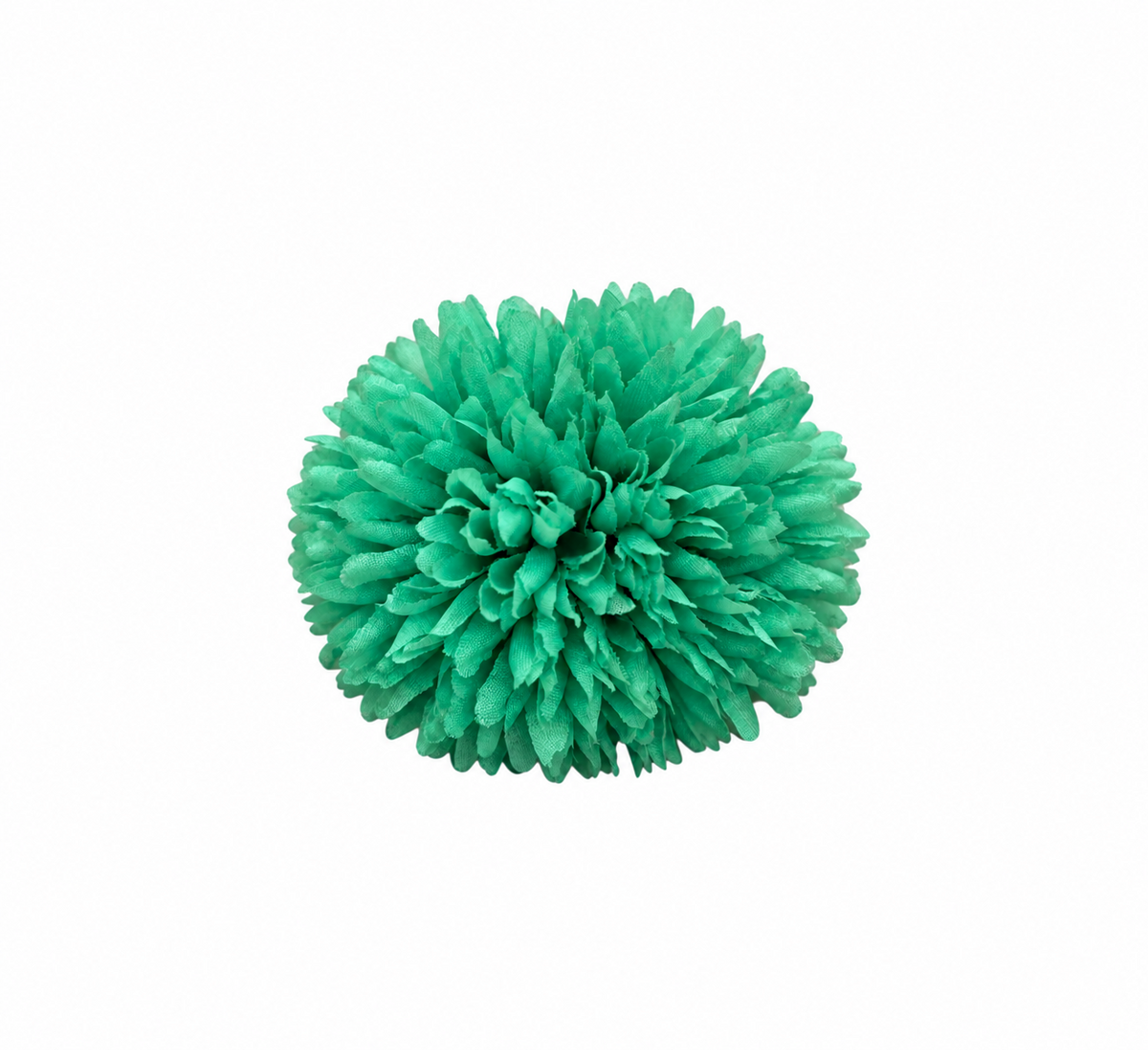 RAMILLETE POMPON NIÑA VERDE