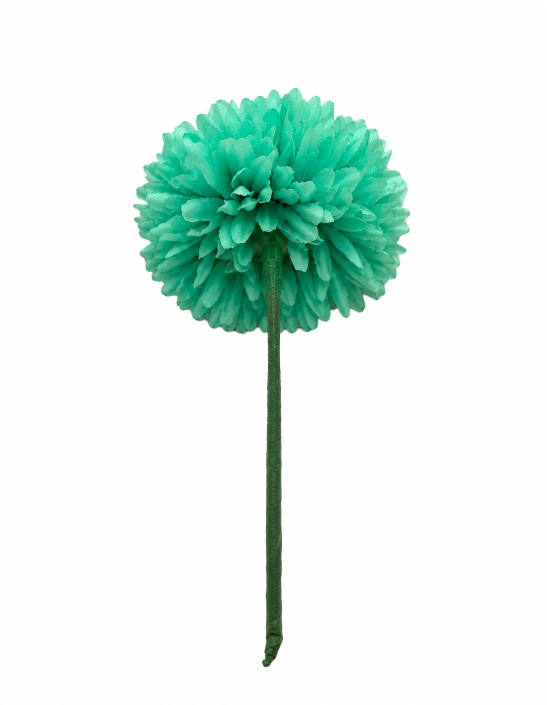 RAMILLETE POMPON NIÑA VERDE