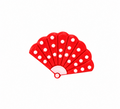 PIN ABANICO ROJO
