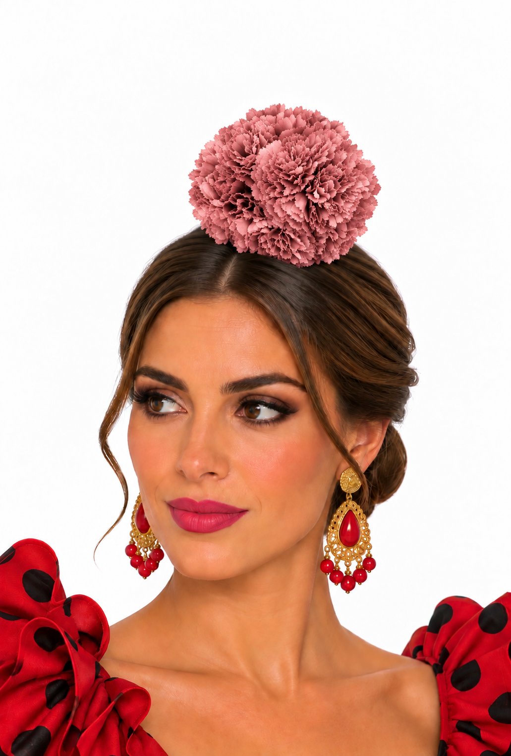 RAMILLETE CLAVEL TINTADO MAQUILLAJE