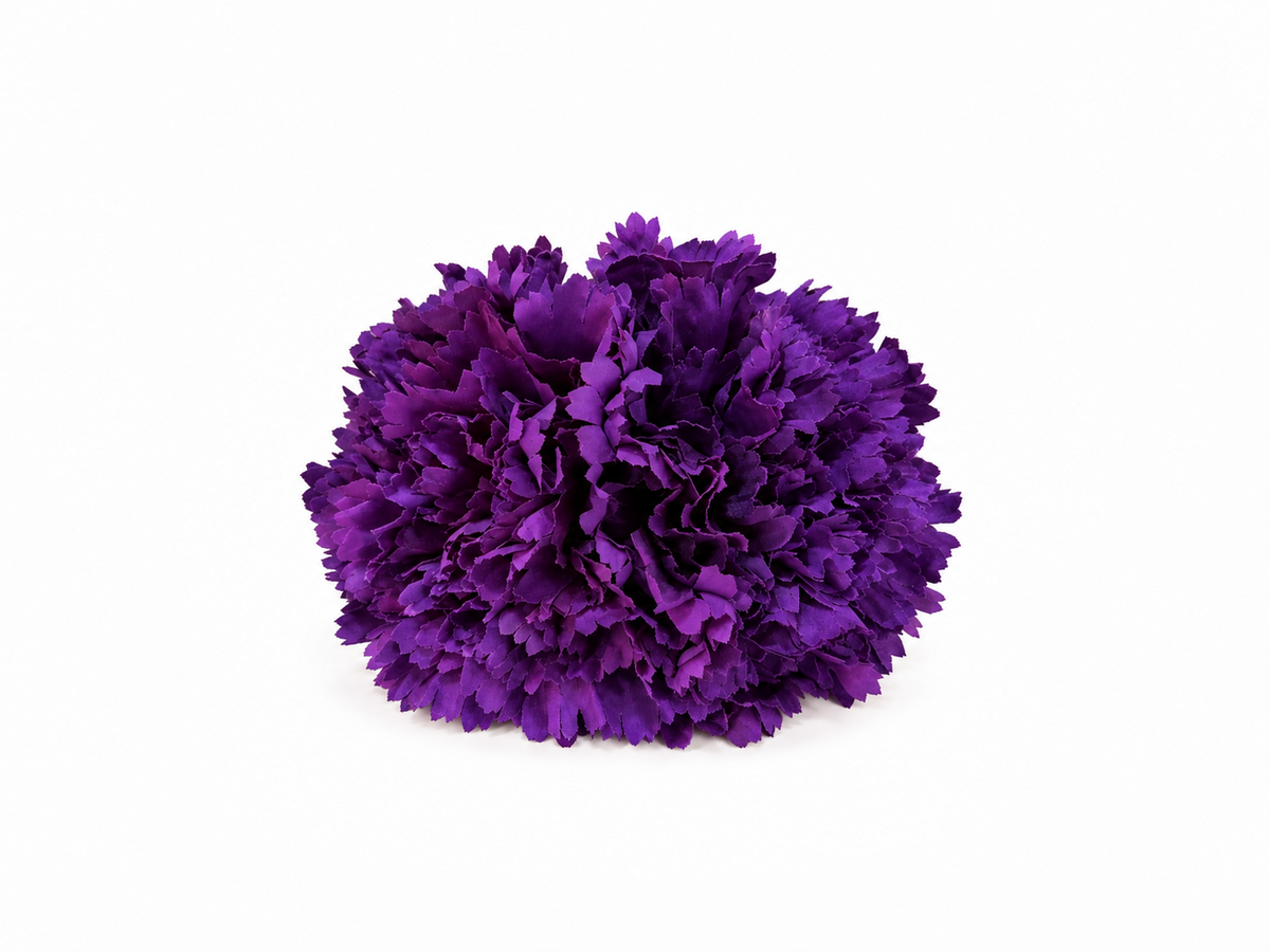 RAMILLETE 2 CLAVELES MORADO