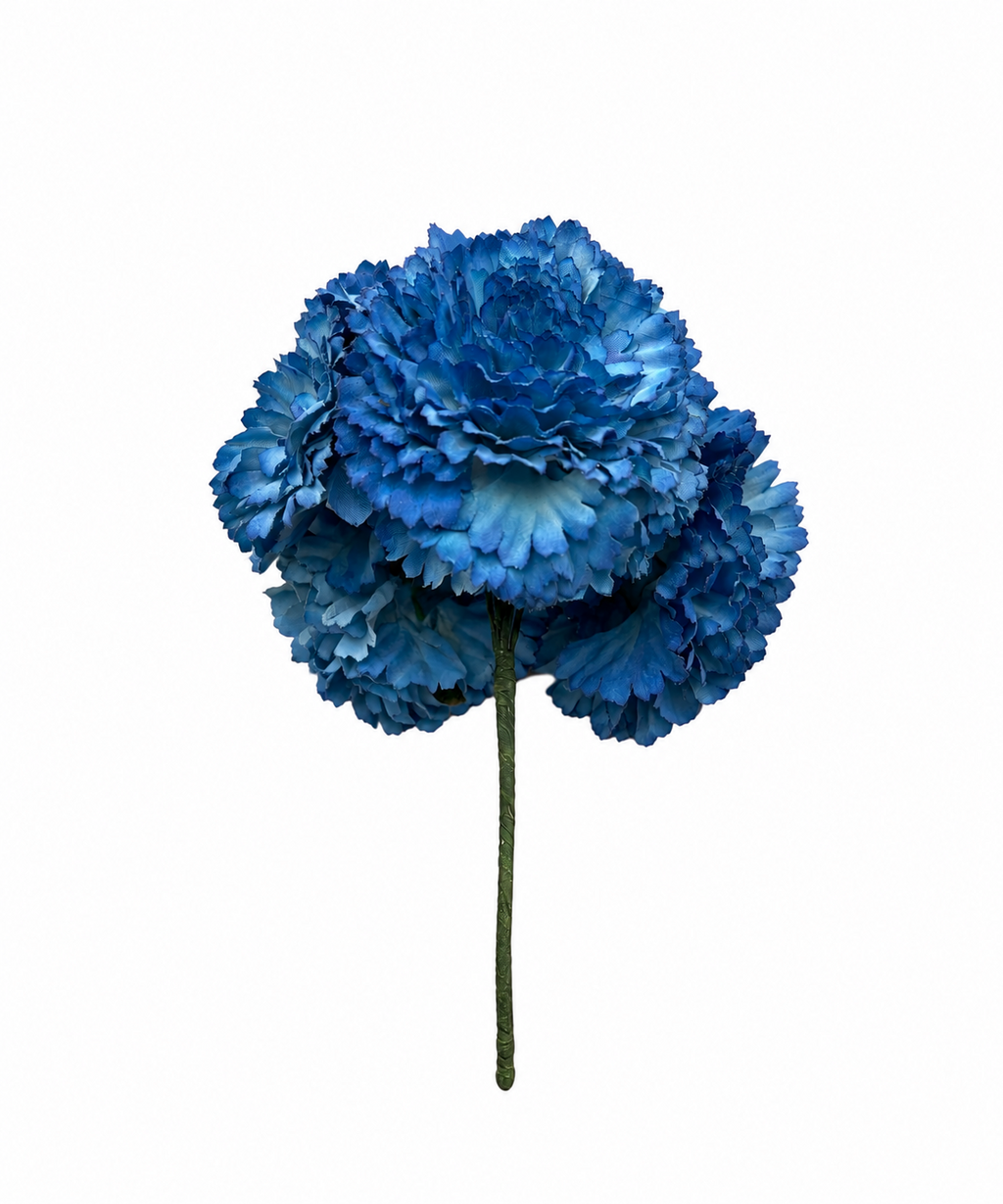 RAMILLETE CLAVEL TINTADO AZUL
