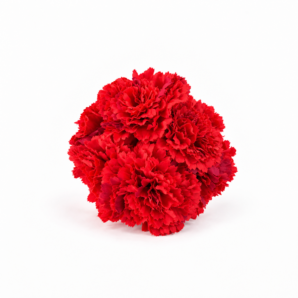 RAMILLETE CLAVEL TINTADO ROJO