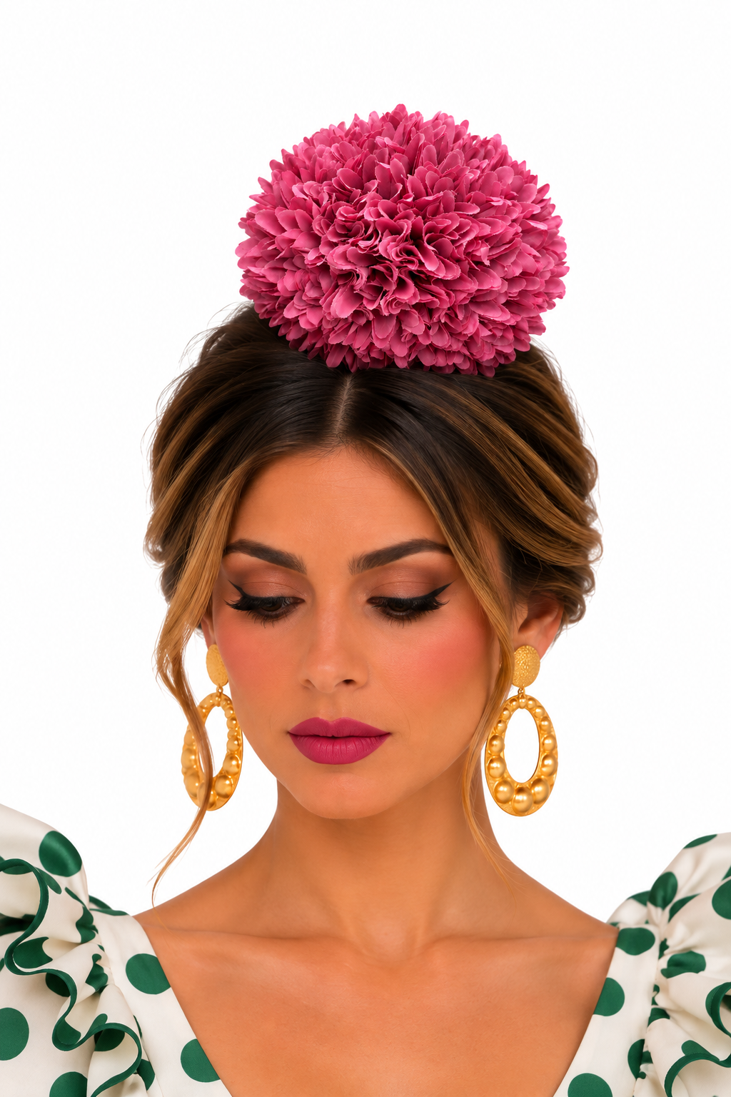 RAMILLETE CRISTANTEMOS ROSA