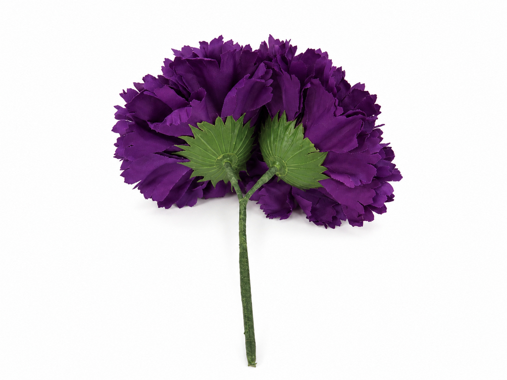 RAMILLETE 2 CLAVELES MORADO