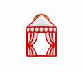 PIN CASETA ROJA