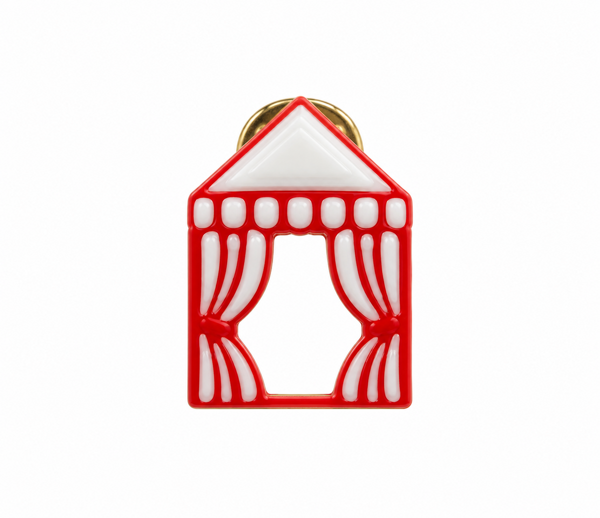PIN CASETA ROJA