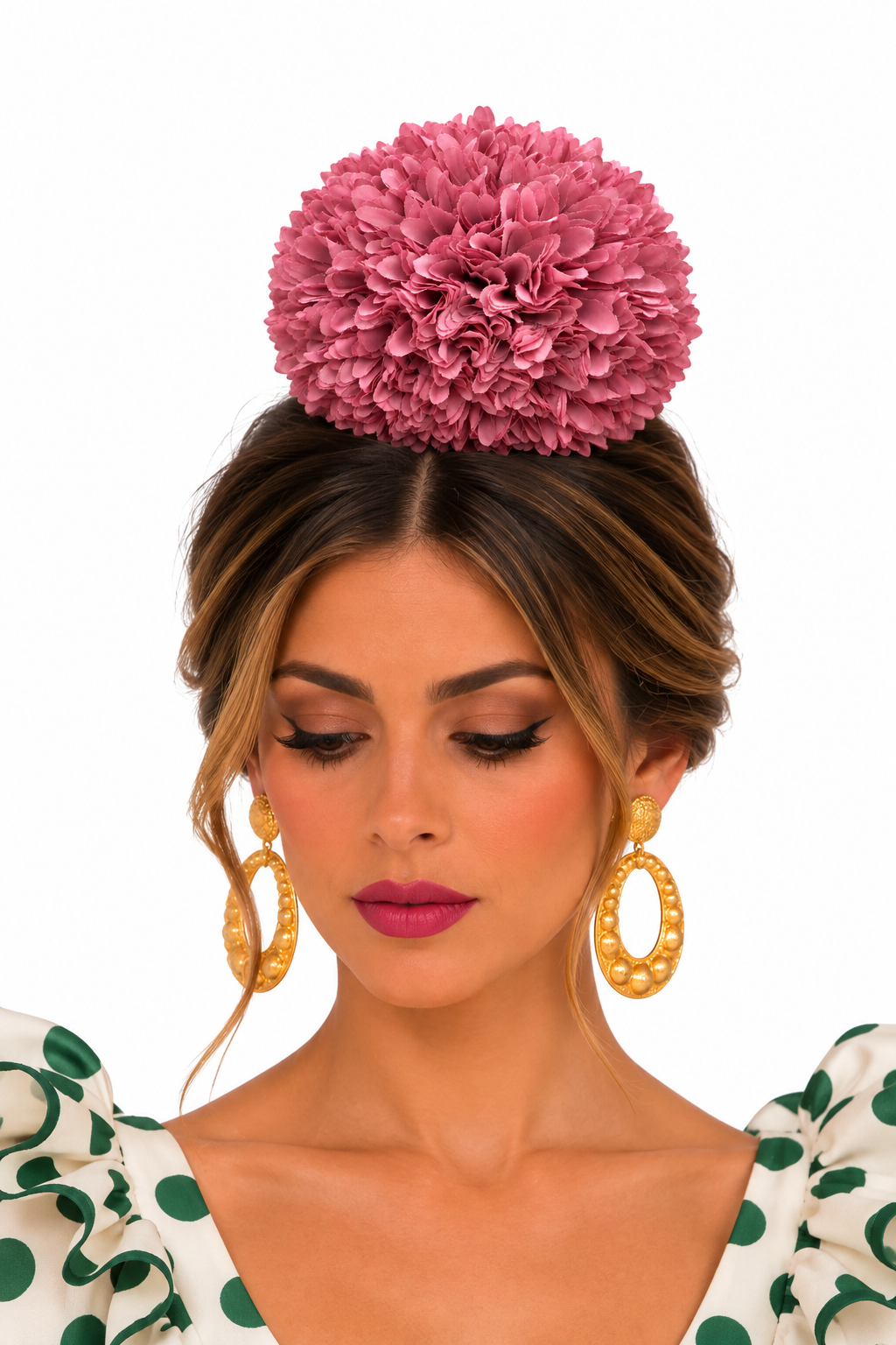 RAMILLETE CRISTANTEMOS MAQUILLAJE