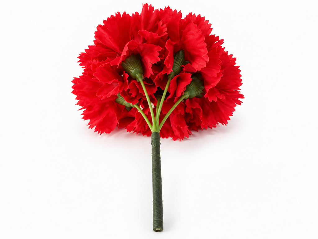RAMILLETE 5 CLAVELES ROJO