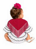 MANTON BEBE BURDEOS
