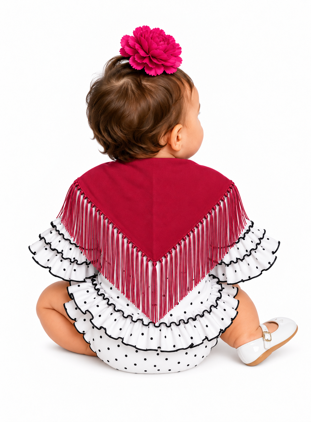 MANTON BEBE BURDEOS