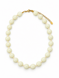 COLLAR ISA BOLAS GRANDE BEIGE
