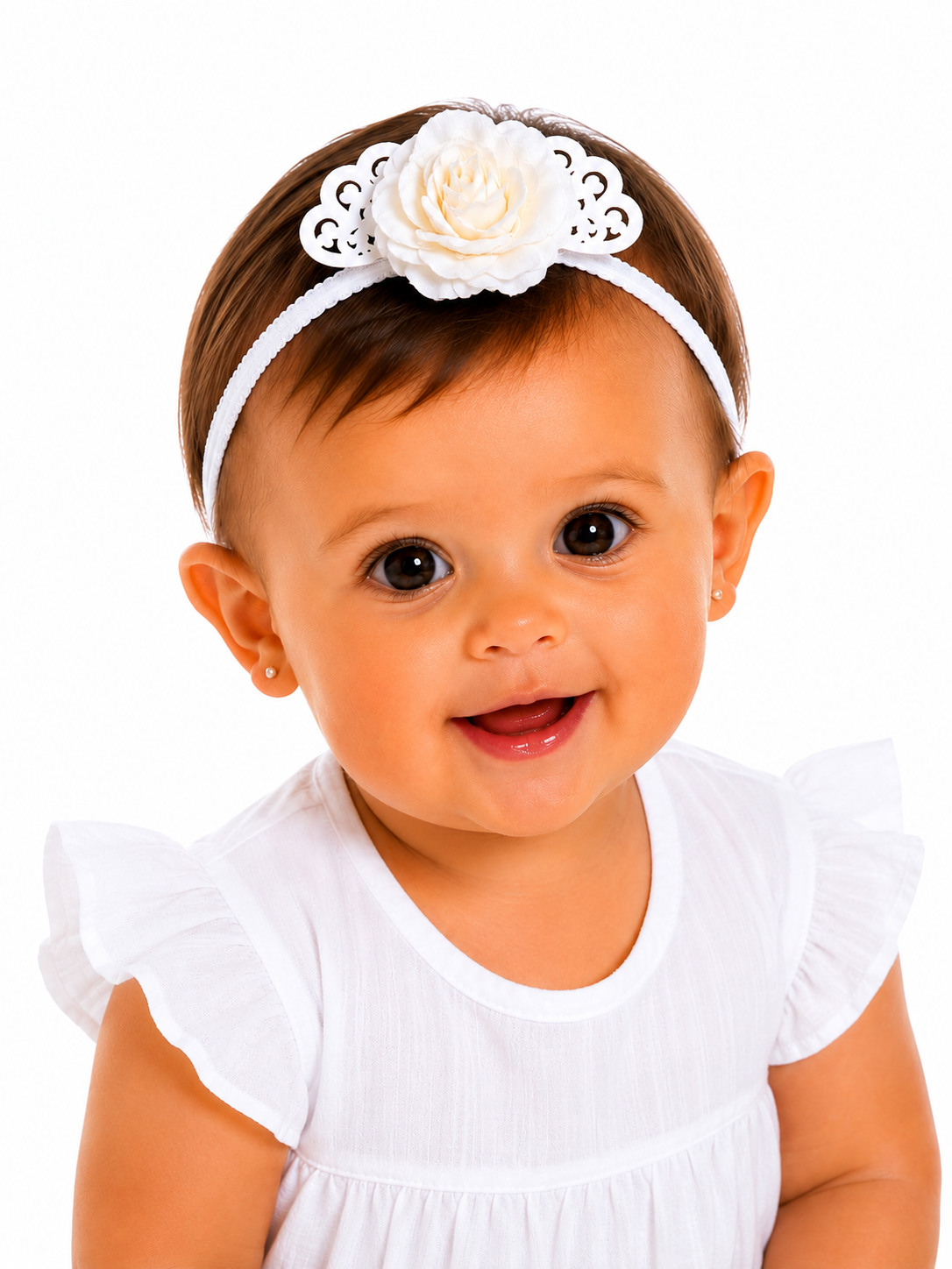 DIADEMA BEBE BEIGE