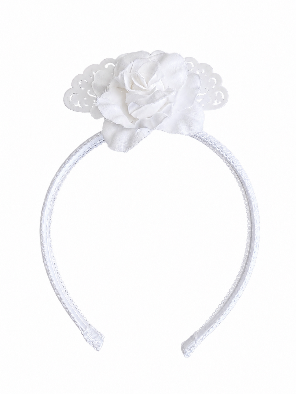DIADEMA BEBE BLANCA