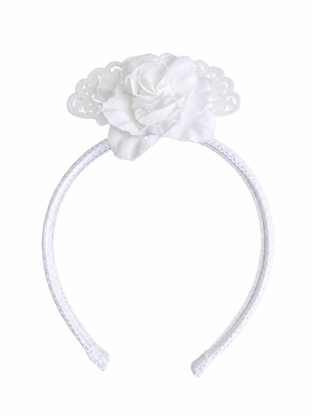 DIADEMA BEBE BLANCA