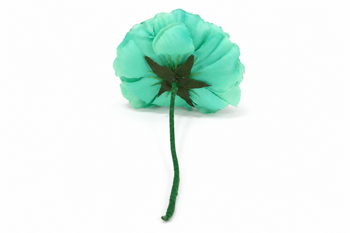 PEONIA NIÑA PEQUEÑA VERDE AGUA