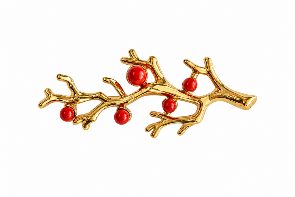 BROCHE HOJITAS BOLITAS CALDERA
