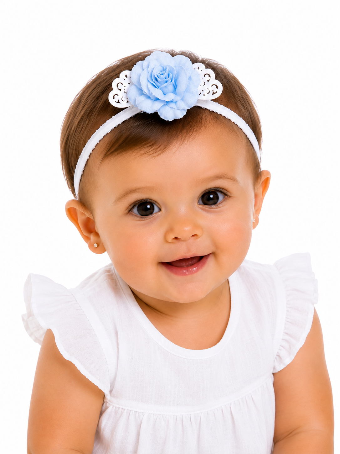 DIADEMA BEBE CELESTE