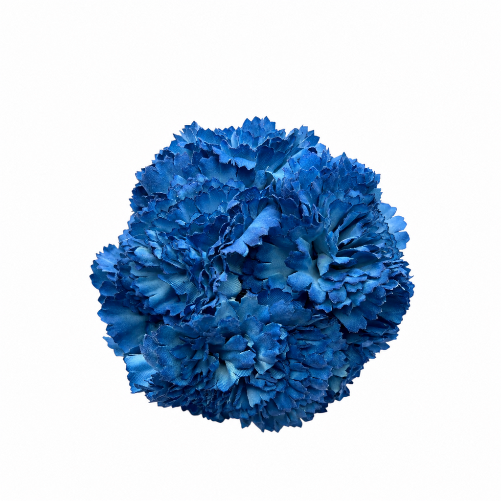 RAMILLETE CLAVEL TINTADO AZUL