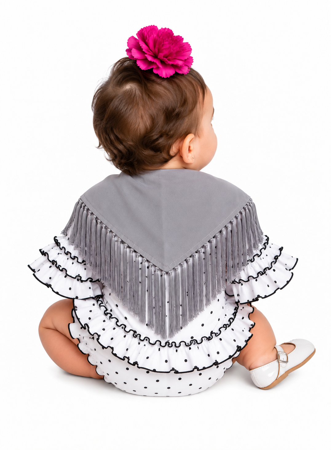 MANTON BEBE GRIS