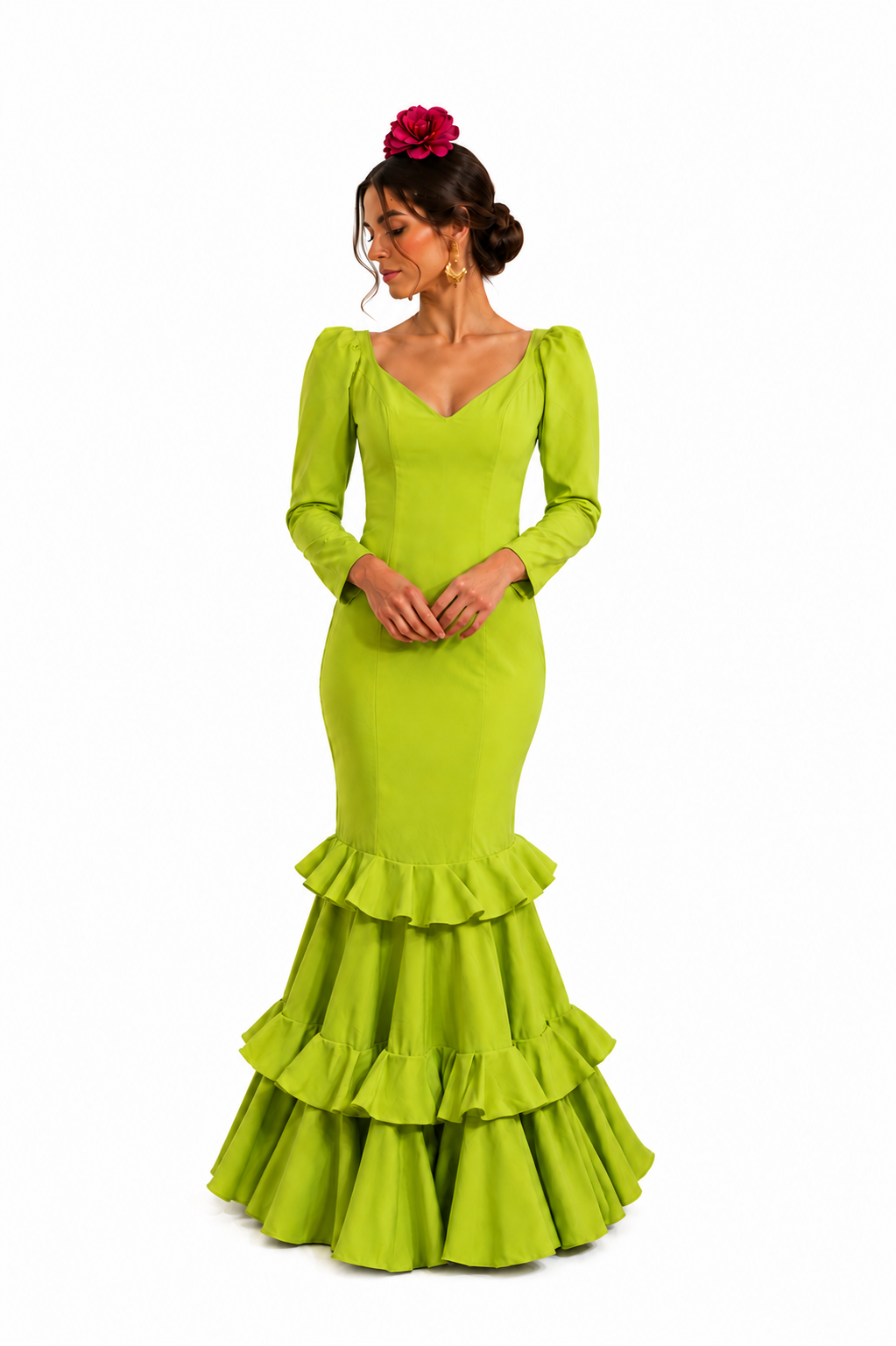 Traje flamenca ali lima - Lunares del Este