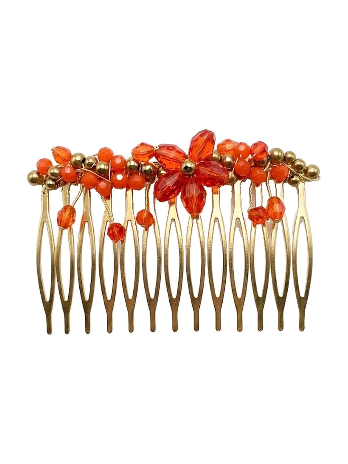 Peina flor cristal rojo - Lunares del Este