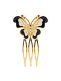 Peina mini mariposa azul marino - Lunares del Este