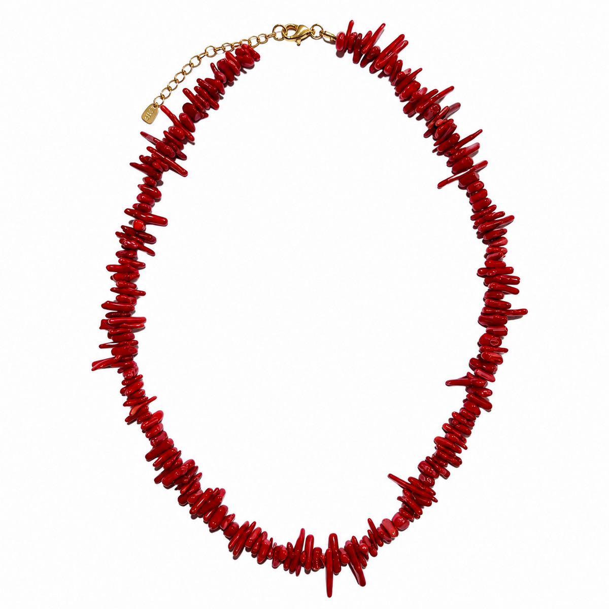 COLLAR IRENE CORALES ROJO