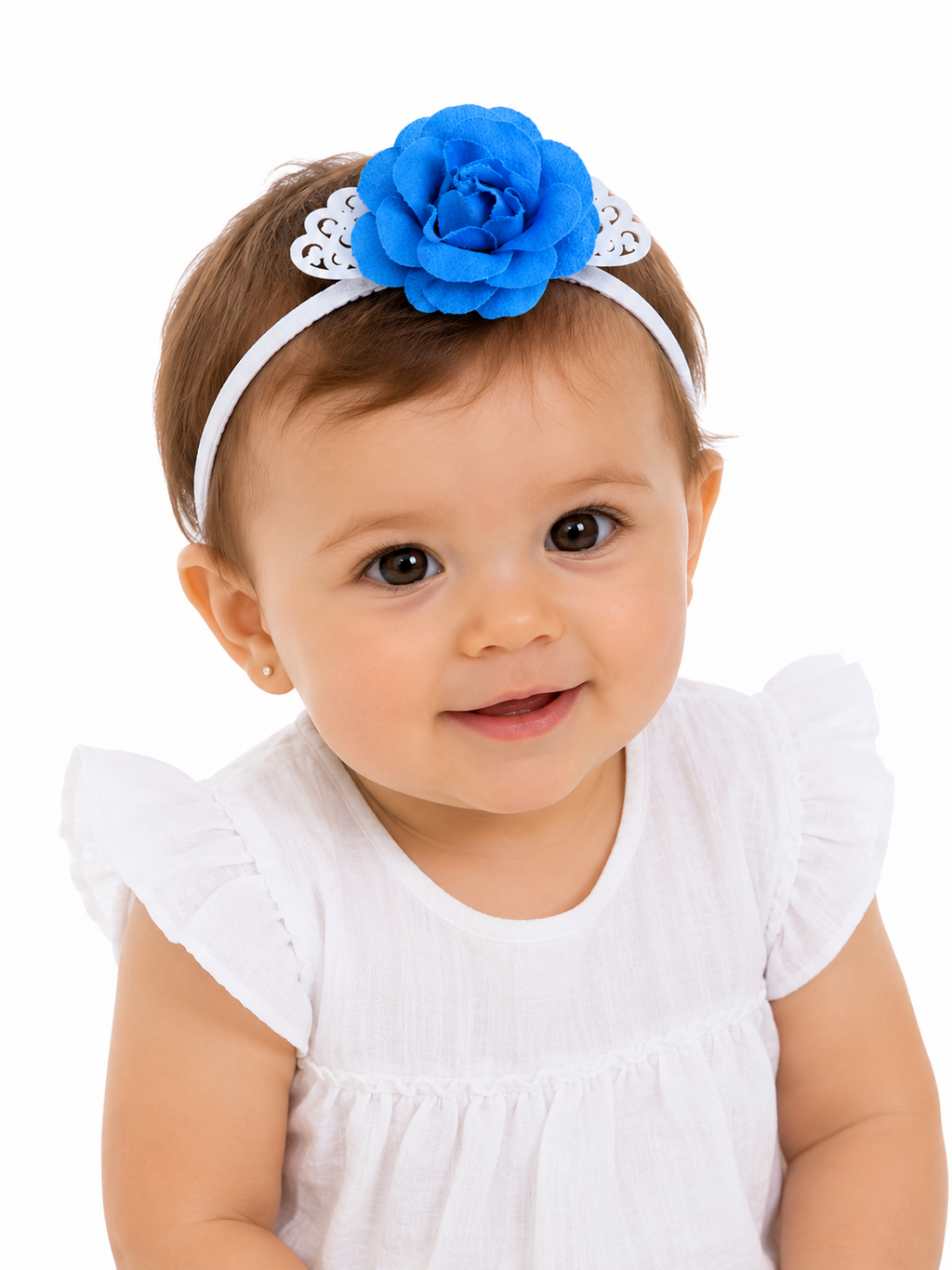 DIADEMA BEBE TURQUESA