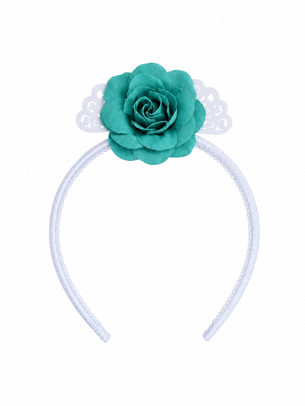 DIADEMA BEBE VERDE JABONOSO