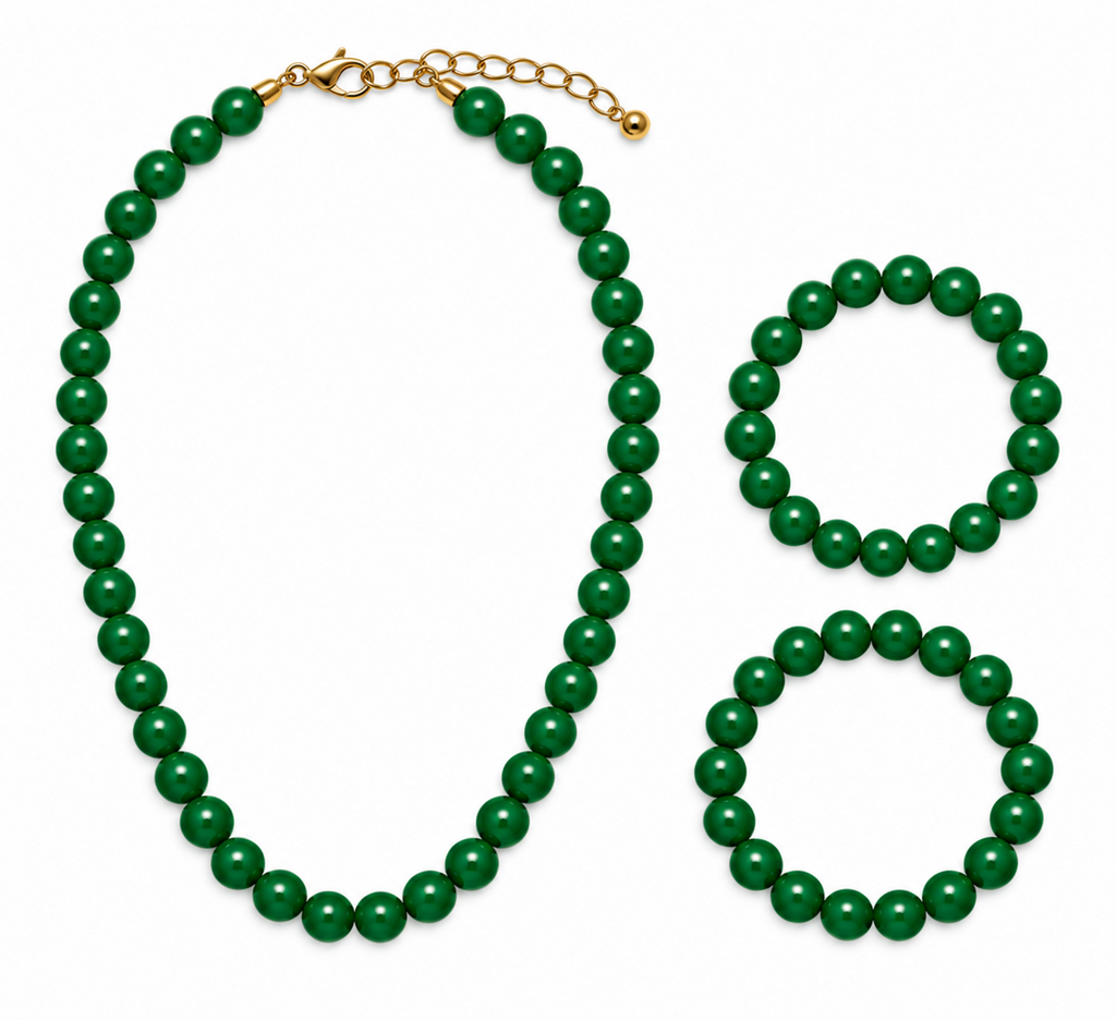 COLLAR NIÑA VERDE