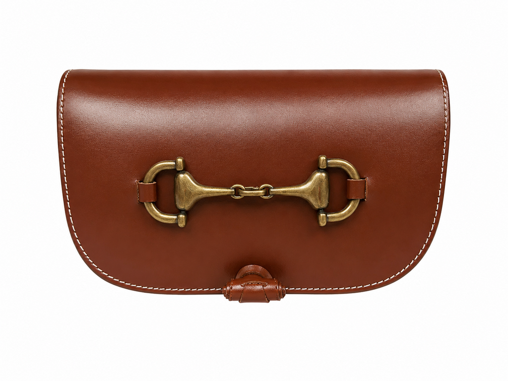 BOLSO ROMERIA PEQUEÑO MARRON CLARO ESPUELA