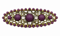 BROCHE ANTIGUO ENVEJECIDO MORADO