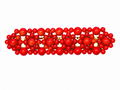 BROCHE BOLITAS ROJO